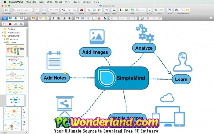 SimpleMind Pro 1.22 download free